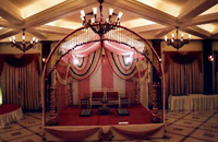 M.S. Pipe Arch for Wedding Stage